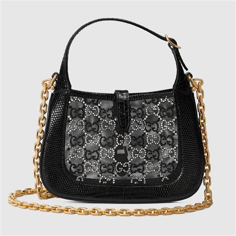 jackie lizard gucci|gucci jackie bags.